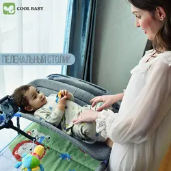 تخت و پارک کنار باز شو وگهواره شو کول بیبی code kdd-960f cool baby - فروشگاه سیسمونی روژان