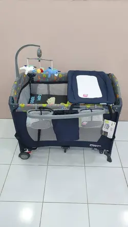 تخت و پارک کنار باز شو وگهواره شو کول بیبی code kdd-960f cool baby - فروشگاه سیسمونی روژان