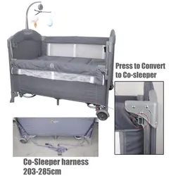 تخت پارك کنار مادر و گهواره شو (3كاره برند) کول بیبی coolbaby