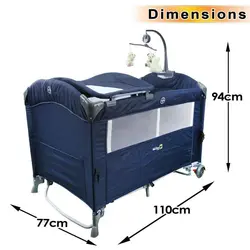 تخت پارك کنار مادر و گهواره شو (3كاره برند) کول بیبی coolbaby