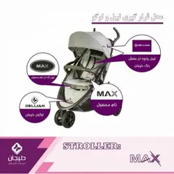 کالسکه دلیجان max ماکس دلیجان delijan - فروشگاه سیسمونی روژان