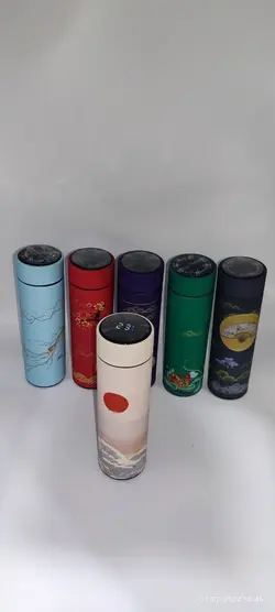 فلاسک طرحدار درجه 500 میلی yc091 - فروشگاه سیسمونی روژان