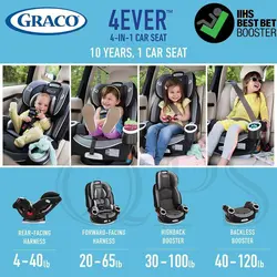 صندلی ماشین گراکو مدل  graco 4everextend2fitplatinumshale