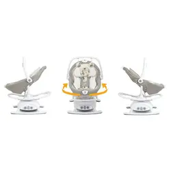 نی نی لای لای و تاب برقی Joie مدل Sansa 2in1