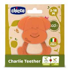 دندان گیر تمام حلقه ای سیلیکونی گیاهی چیکو مدل سگ chicco - فروشگاه سیسمونی روژان