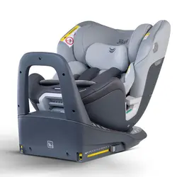 صندلی ماشین 360 درجه جیکل طوسی مدل ونوس Car Seat Jikel Venus - فروشگاه سیسمونی روژان