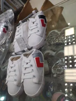 پاپوش نوزادی سفید نیو استار newstar - فروشگاه سیسمونی روژان