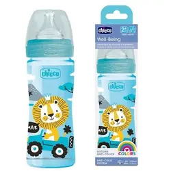 شیشه شیر ول بی اینگ سیلیکون چیکو گنجایش 25 میلی لیتر 28623200 chicco - فروشگاه سیسمونی روژان