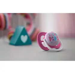پستانک اونت مدل الترا ایر 6-12 بسته 2 عددی avent ultra air happy scf080/40 - فروشگاه سیسمونی روژان