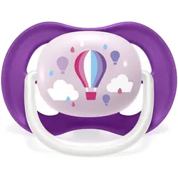 پستانک اونت مدل الترا ایر 6-12 بسته 2 عددی avent ultra air happy scf080/40 - فروشگاه سیسمونی روژان
