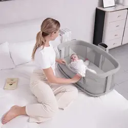 تخت کنار مادر برزگ چرخش ماستلا mastela - فروشگاه سیسمونی روژان