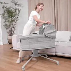 تخت کنار مادر برزگ چرخش ماستلا mastela - فروشگاه سیسمونی روژان