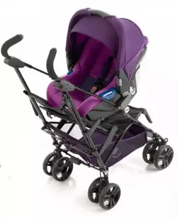 كالسكه عصایی بنفش جین JANE Stroller Nanuq - فروشگاه سیسمونی روژان