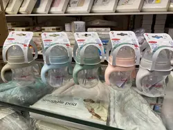 شیشه شیر طلقی pp کولیک 180 میل بی بی لند ( طرح اونت ) کد babyland 200 - فروشگاه سیسمونی روژان