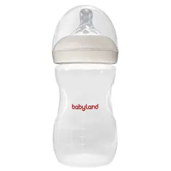 شیشه شیر طلقی pp کولیک 125 میل بی بی لند ( طرح اونت ) کد babyland 203 - فروشگاه سیسمونی روژان