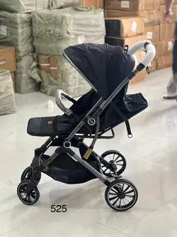 کالسکه دسته 2 طرفه مارک CH کیدیلو مدل 525 - فروشگاه سیسمونی روژان
