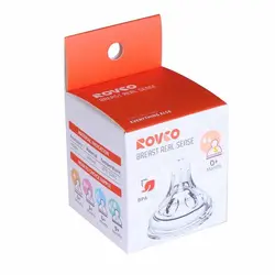 سرشیشه نچرال سیلیکونی دهانه پهن سایز 3+ ماه M رووکو کد3356 Rovco - فروشگاه سیسمونی روژان