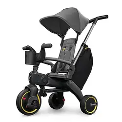 سه چرخه تاشو Flamingo فلامینگو مدل DOONA - فروشگاه سیسمونی روژان