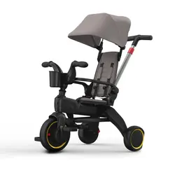 سه چرخه تاشو Flamingo فلامینگو مدل DOONA - فروشگاه سیسمونی روژان
