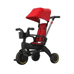 سه چرخه تاشو Flamingo فلامینگو مدل DOONA - فروشگاه سیسمونی روژان