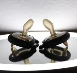 پستانک هی اور شی بسته دو عددی مخصوص شب He Or She - فروشگاه سیسمونی روژان