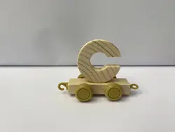 حروف چوبی انگلیسی مدل قطاری - فروشگاه سیسمونی روژان