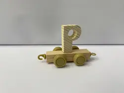 حروف چوبی انگلیسی مدل قطاری - فروشگاه سیسمونی روژان