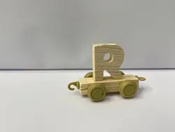 حروف چوبی انگلیسی مدل قطاری - فروشگاه سیسمونی روژان