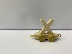 حروف چوبی انگلیسی مدل قطاری - فروشگاه سیسمونی روژان