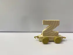 حروف چوبی انگلیسی مدل قطاری - فروشگاه سیسمونی روژان