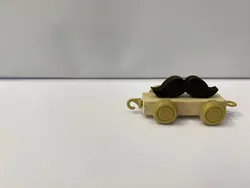 حروف چوبی انگلیسی مدل قطاری - فروشگاه سیسمونی روژان