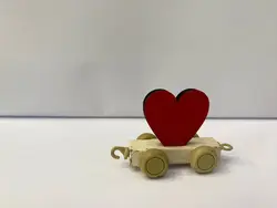 حروف چوبی انگلیسی مدل قطاری - فروشگاه سیسمونی روژان