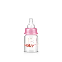 شیشه شیر پیرکس 120 میل نابی NUBY 1179 - فروشگاه سیسمونی روژان