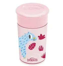 لیوان آبخوری 360 درجه 300 میل 9+ ماه دکتر براون tc01093 Dr Brown’s - فروشگاه سیسمونی روژان