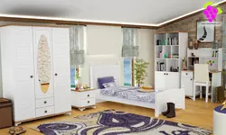 سرویس تخت و کمد 3