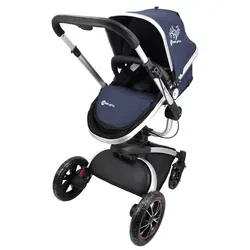 ست کالسکه و کریر کیدز گلوری مدل گرند کد EG360-G&ampN به همراه ساک لوازم کودک - فروشگاه سیسمونی روژان