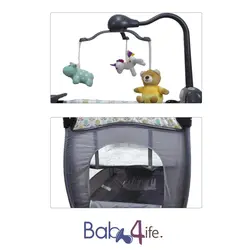 تخت و پارک  گهواره شو بیبی فورلایف  baby4life   مدل P961