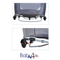 تخت و پارک  گهواره شو بیبی فورلایف  baby4life   مدل P961
