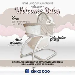 تخت کنار مادر کیکابو Kikkaboo مدل Welcome Baby