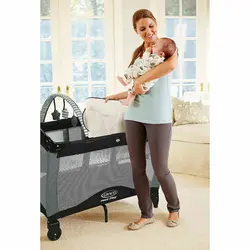 تخت پارک گراکو مدل graco PnP Reversible Seat & Changer LX - فروشگاه سیسمونی روژان