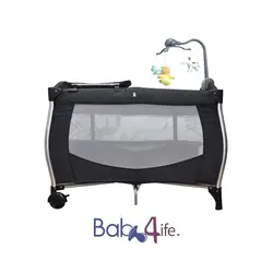 تخت و پارک بیبی فورلایف  baby4life   مدل P008