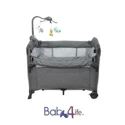 تخت و پارک کنار باز شو بیبی فورلایف  baby4life