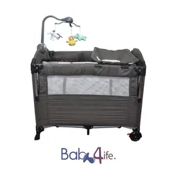 تخت و پارک کنار باز شو بیبی فورلایف  baby4life