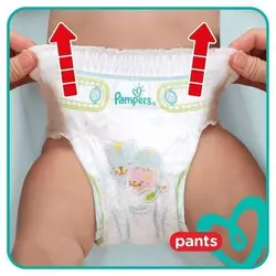 پوشک پمپرز شورتی پمپرز pampers مدل Pants سایز 5+ بسته 34 عددی