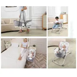 گهواره و نی نی لای لای ماستلا Mastela مدل 6in1 - فروشگاه سیسمونی روژان