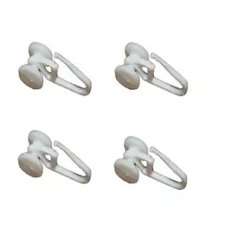 گیره پرده قلاب دار پلاستیکی