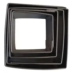 کاتر شیرینی پزی طرح مربع مدل pe408 مجموعه 4 عددی