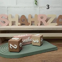 ست کامل گاهشمار چوبی سن کودک