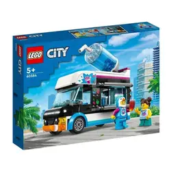 لگو سیتی ون آبمیوه فروشی یخی پنگوئنی LEGO City Penguin Slushy Van مدل 60384