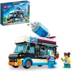 لگو سیتی ون آبمیوه فروشی یخی پنگوئنی LEGO City Penguin Slushy Van مدل 60384